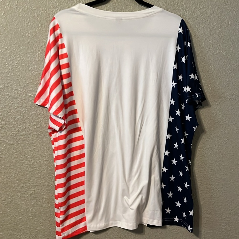 Shein  curve USA blouse - Picture 4 of 4